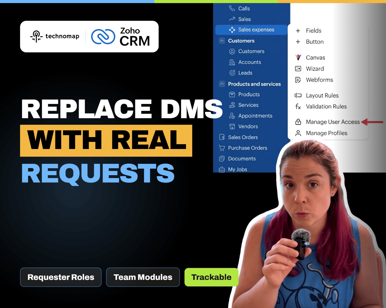 Zoho CRM NextGen Requester Roles: Structured Requests in Team Modules
