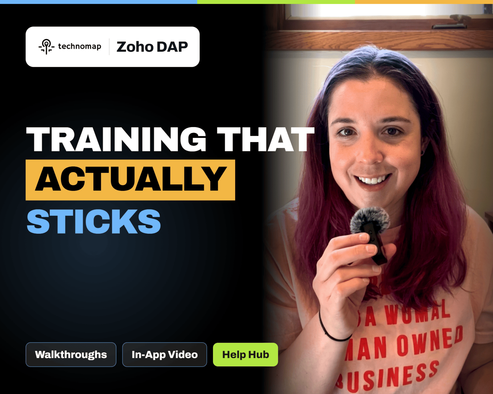 Zoho DAP: Walkthroughs, Interactive Videos, and In App Help Hub