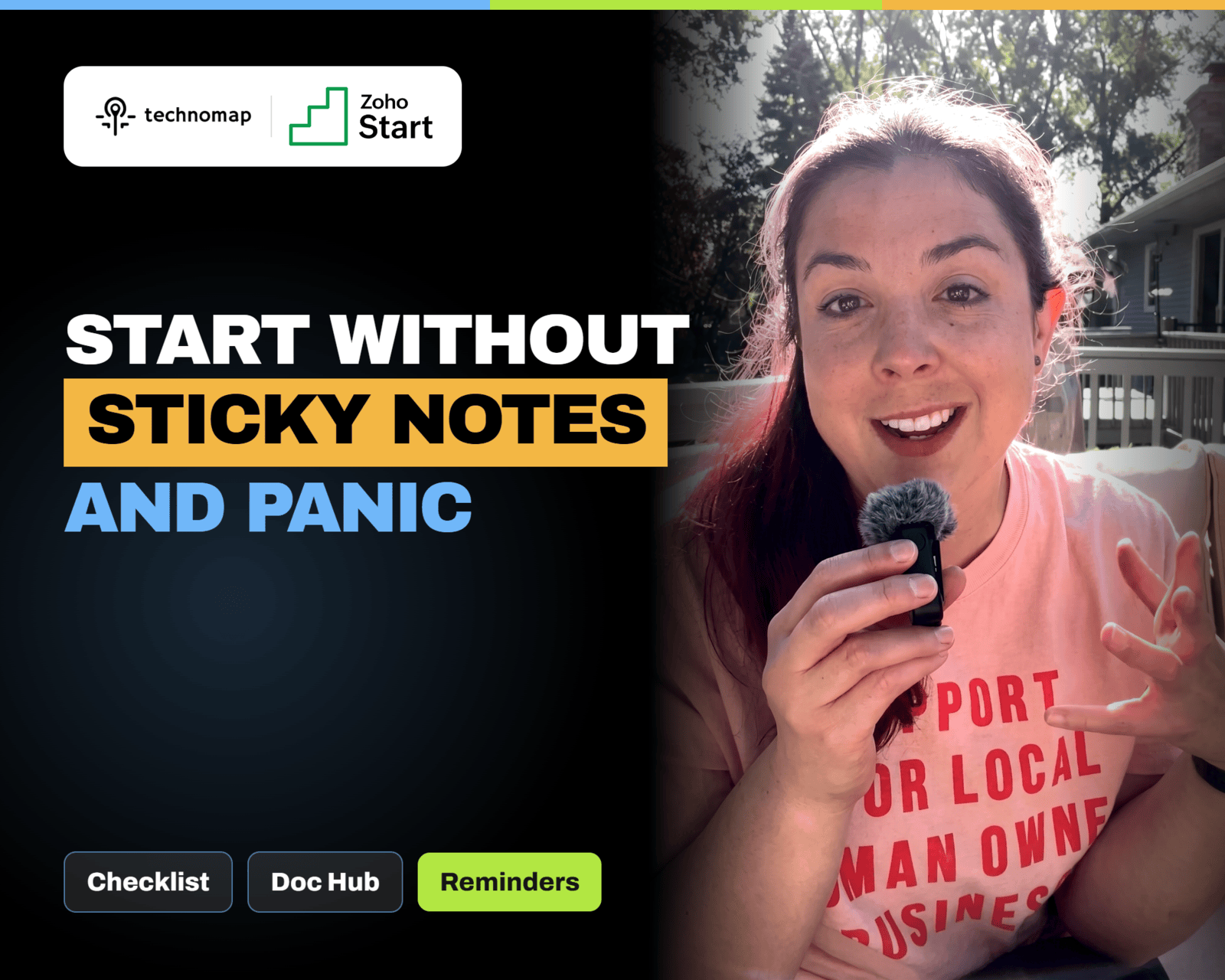 Zoho Start: Startup Checklist, Document Hub, and Admin Reminders